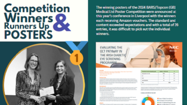 The BARS Poster Competition Sponsored by Topcon