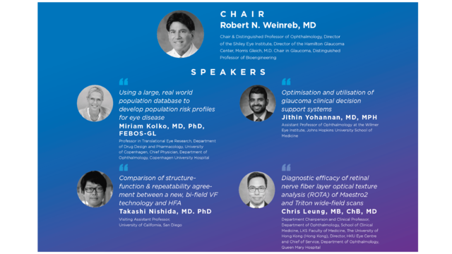 image of the symposium speakers
