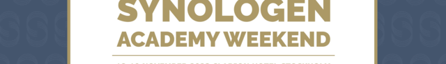 Synologen Academy Weekend